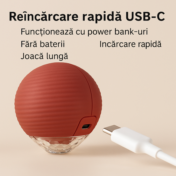 Bila Interactivă Anti-Plictiseală pentru Câini și Pisici 🐶🐱